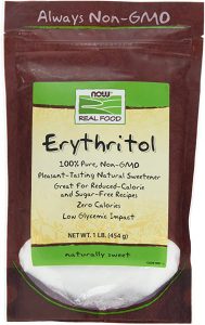 Érythritol de la marque NOW Aliments Vrais