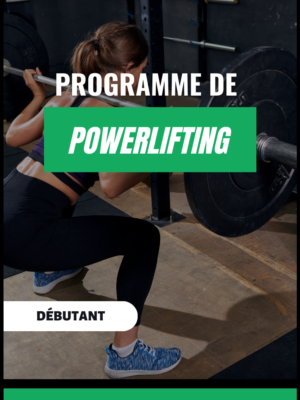 programme powerlifting debutant