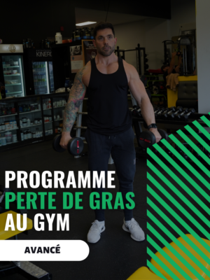 programme perte de gras au gym avance