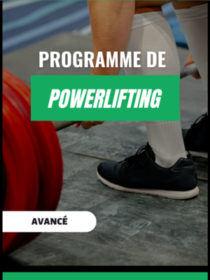 programme powerlifting avancé
