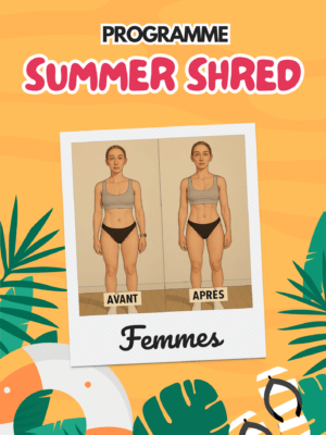 couverture summer shred femmes gym