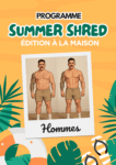 Couverture shred homme a la maison