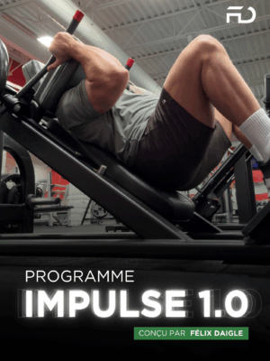 Cover programme impulse 1.0 Felix Daigle