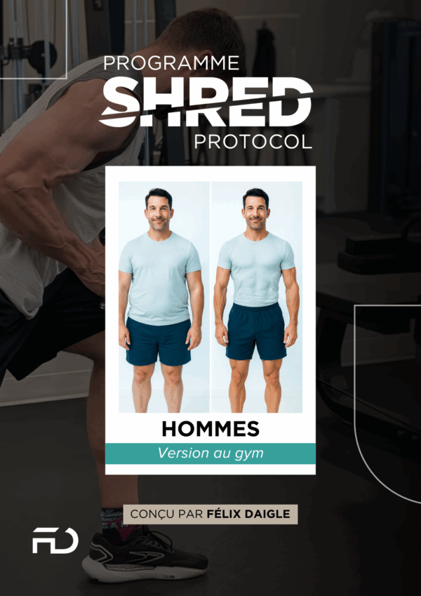 Le Shred Protocol – Homme au gym