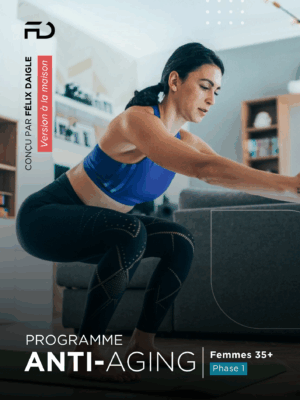 Couverture anti-aging femme phase 1 maison
