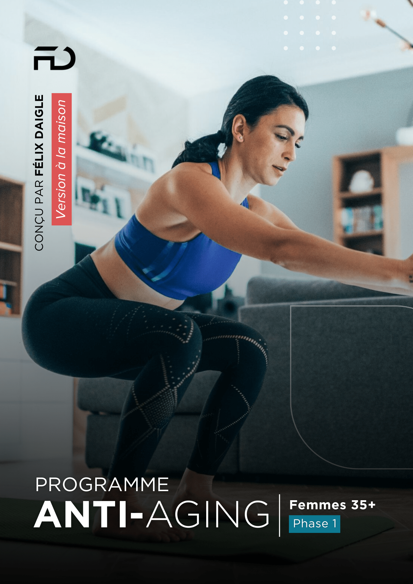 Couverture anti-aging femme phase 1 maison