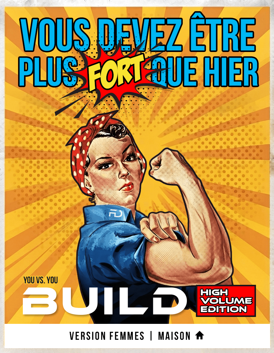 BUILD High Volume - Femmes à la maison